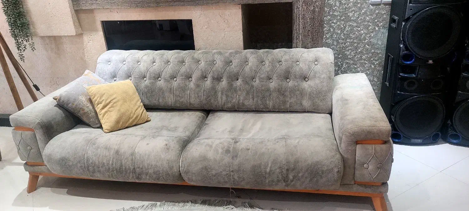 مبل هفت نفره|مبلمان خانگی و میز عسلی|مشهد, چهارچشمه|دیوار