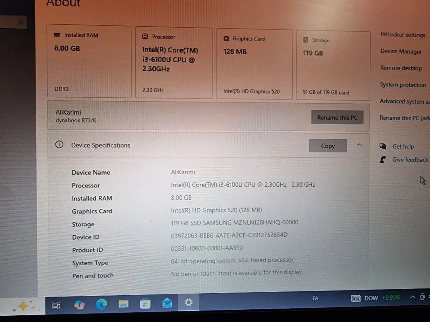 لب تاب Toshiba|رایانه همراه|تهران, حسن‌آباد|دیوار