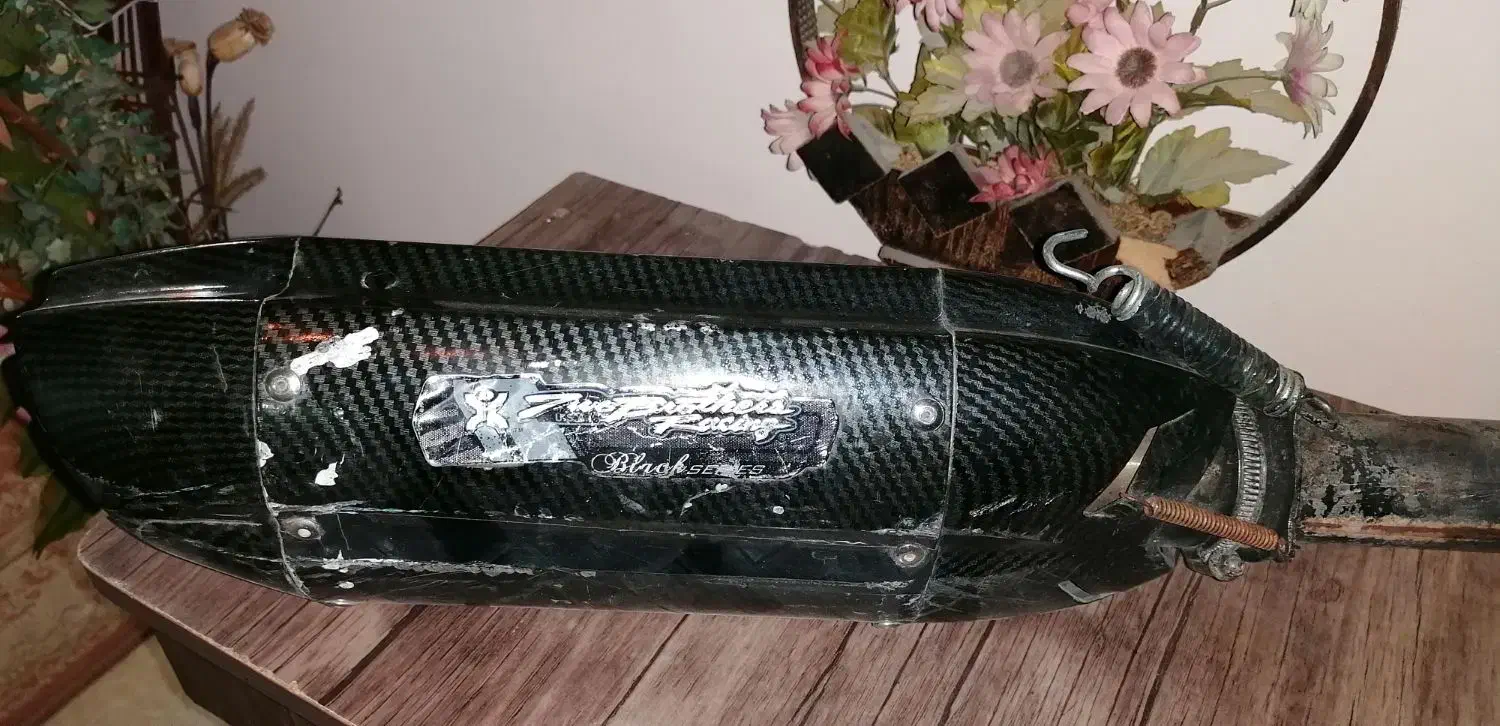 اگزوز موتور سیکلت|قطعات یدکی و لوازم جانبی|اندیشه, اندیشه فاز ۳|دیوار