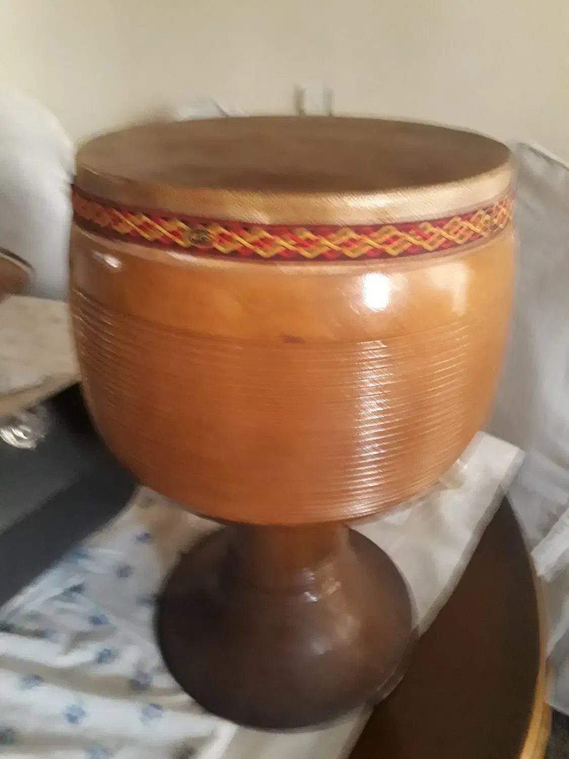 تمبک با جعبه کمی کارکرده|سازهای سنتی|تهران, مهران (سیدخندان)|دیوار