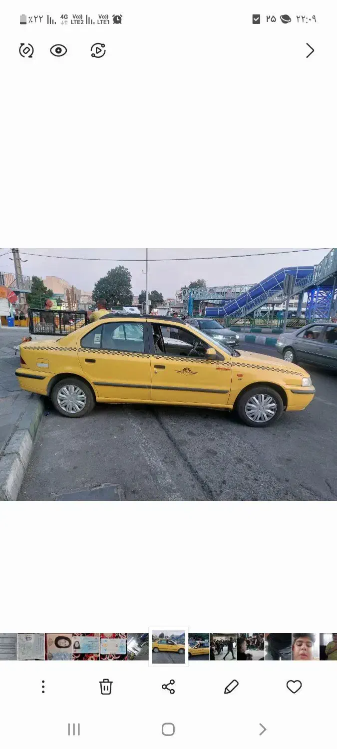 فروش تاکسی مدل ۹۹|خودرو سواری و وانت|اندیشه, اندیشه فاز ۱|دیوار