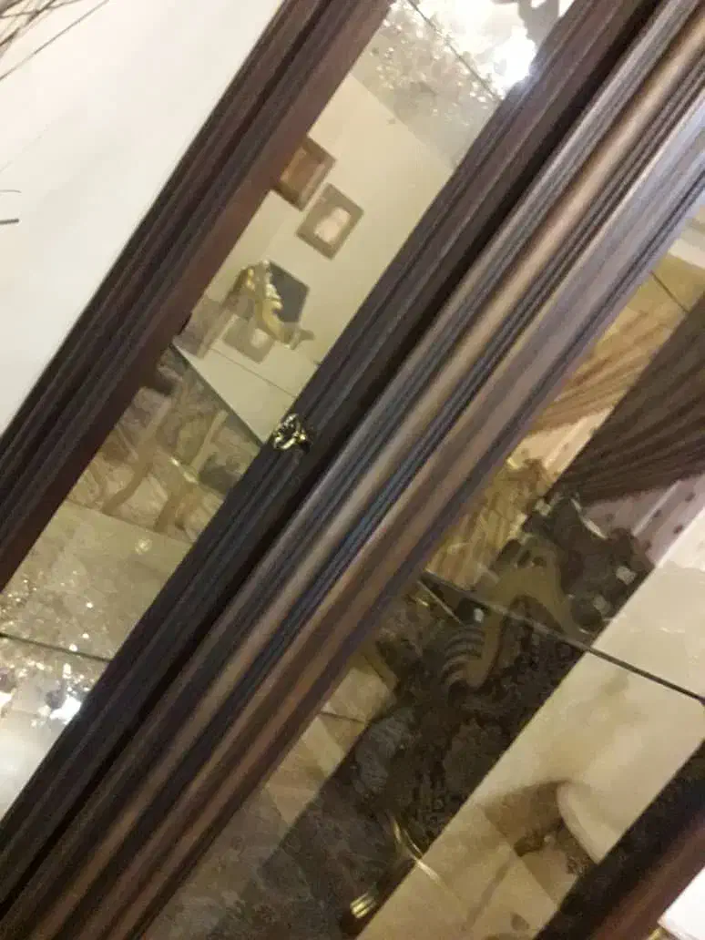 بوفه تمام چوب راش|بوفه، ویترین، کنسول|مشکیندشت, |دیوار