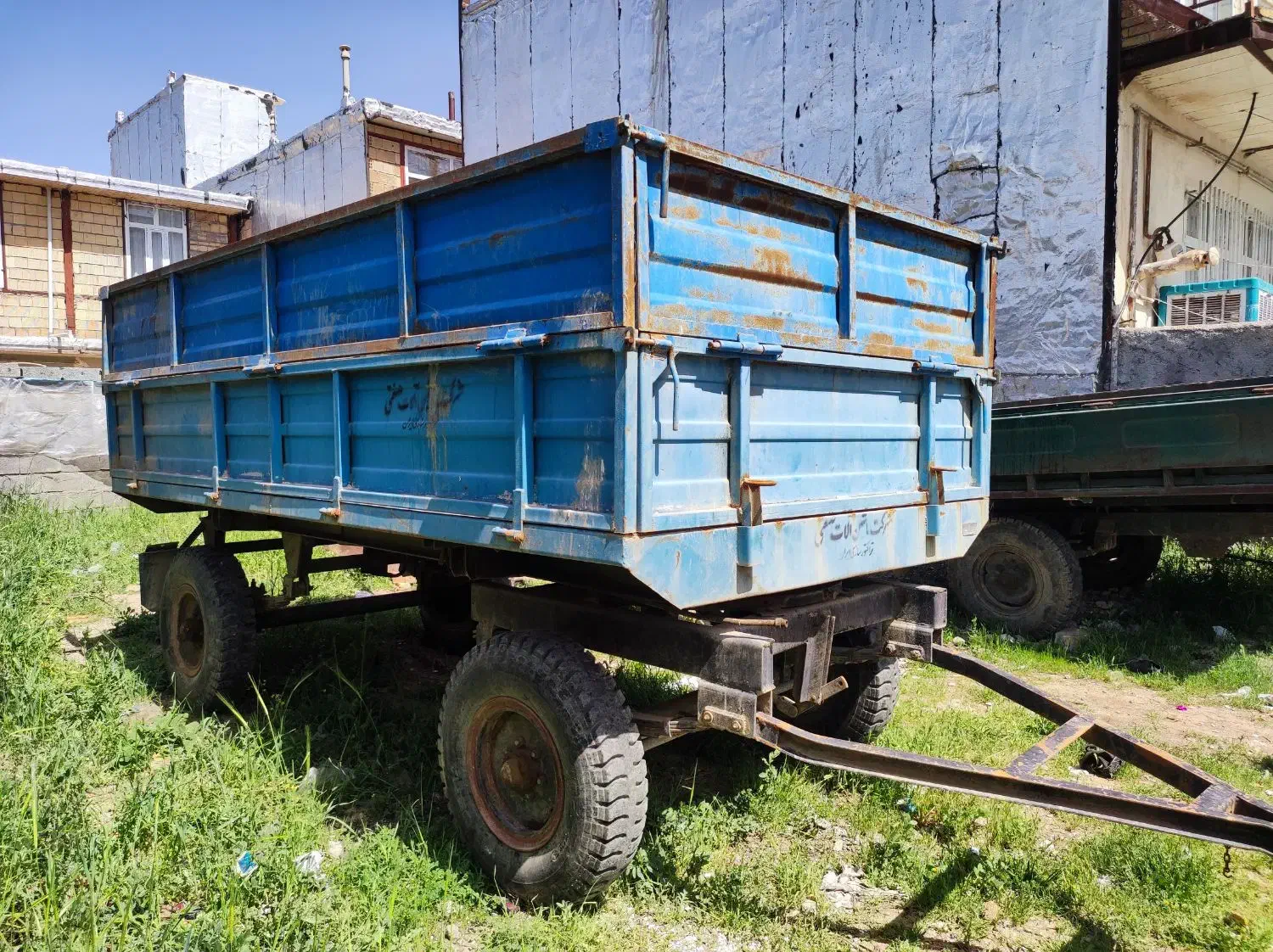 تریلی چهار چرخ پشت تراکتور|قطعات یدکی و لوازم جانبی|ثلاث باباجانی, |دیوار