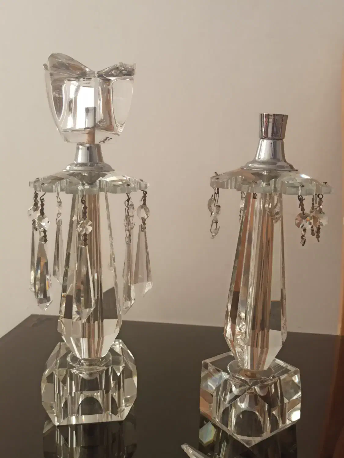 شمعدان کریستالی|لوستر و چراغ آویز|ارومیه, |دیوار