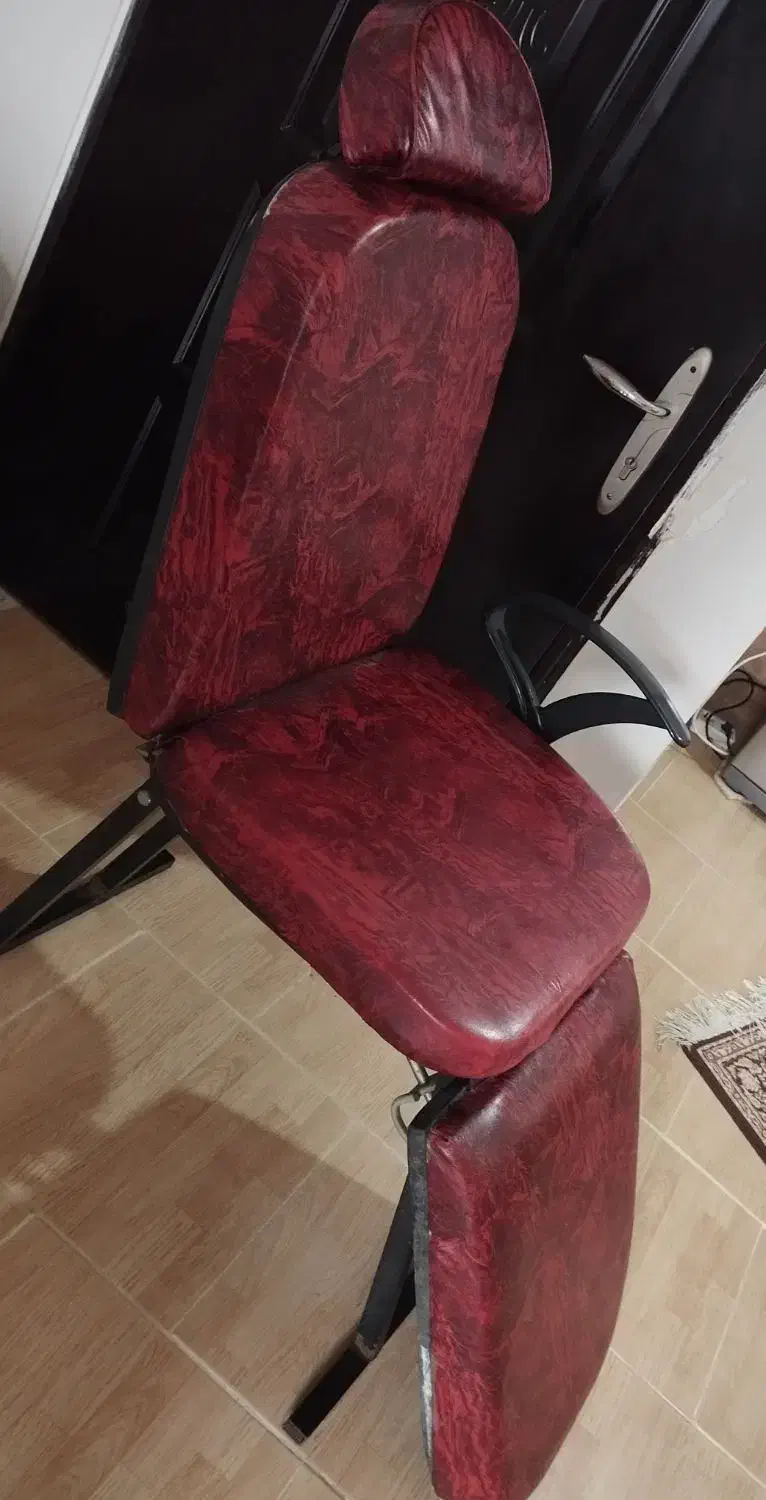 صندلی آرایشگاه تخت شو|آرایشگاه و سالن‌های زیبایی|رشت, خمیران زاهدان|دیوار