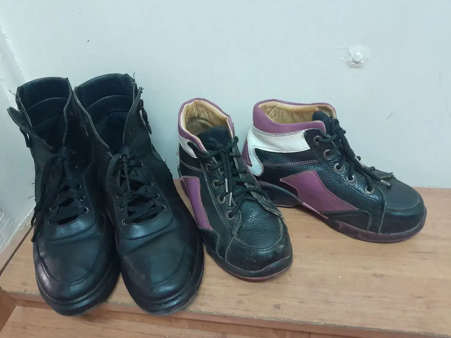 ۲ جفت بوت بچه و بزرگسال|کیف، کفش، کمربند|تهران, جوادیه تهرانپارس|دیوار