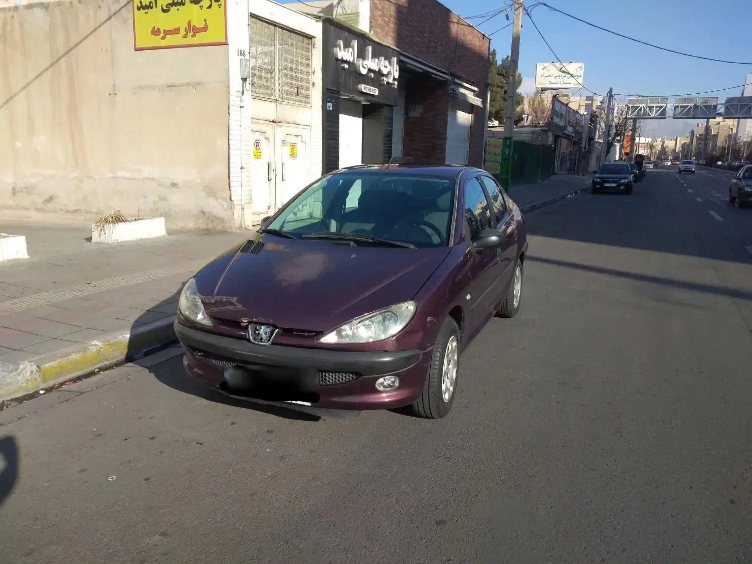 پژو206صندوقدار 89|خودرو سواری و وانت|کرج, گلشهر|دیوار