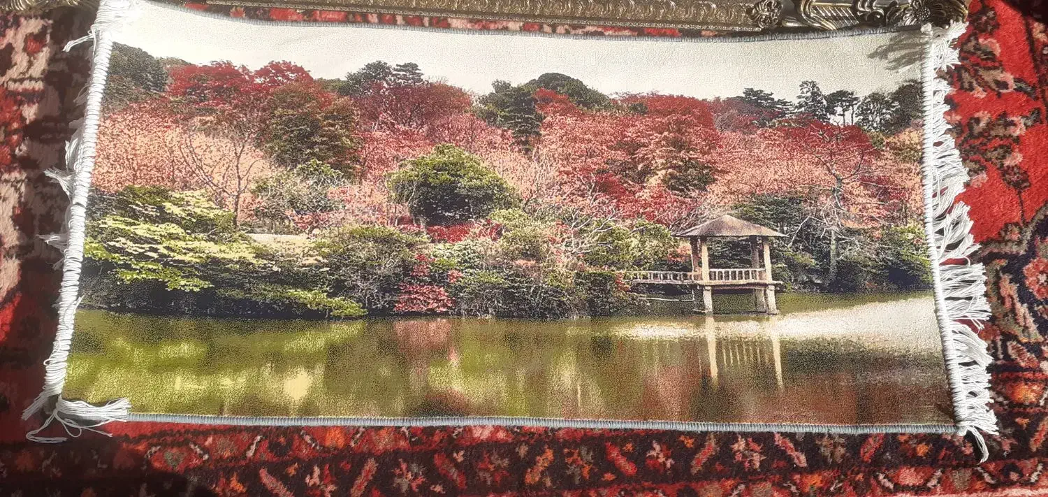 یک عدد تابلو با قاب ویک عدد بدون قاب|تابلو فرش|قم, پردیسان|دیوار