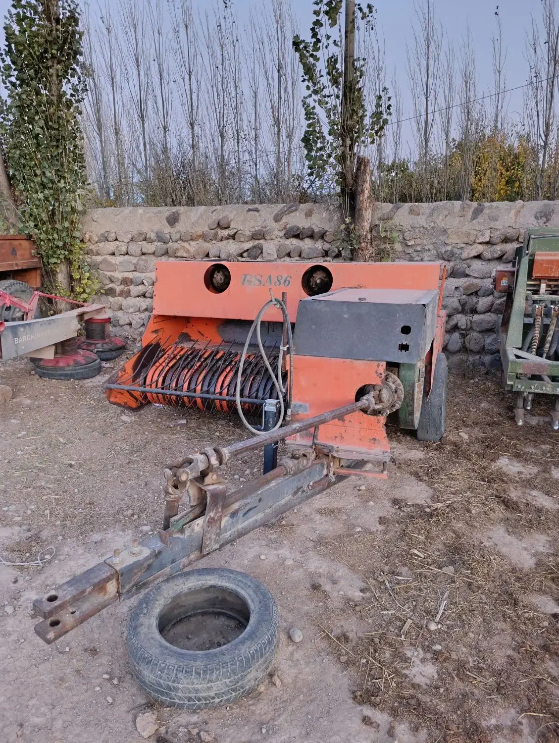 بیلر رامش صنعت|ماشین‌آلات صنعتی|نیر (اردبیل), |دیوار