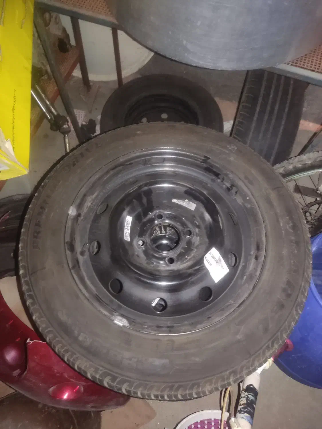 چهار حلقه لاستیک بارز صفر با رینگ 15|قطعات یدکی و لوازم جانبی|جم, |دیوار