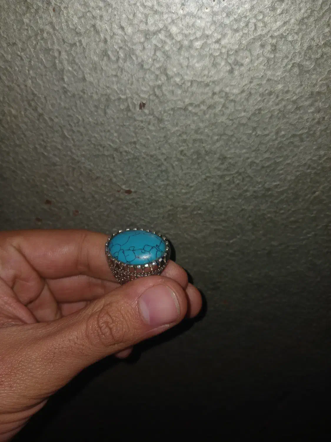 انگشتر فیروزه|بدلیجات|رشت, چله خانه|دیوار