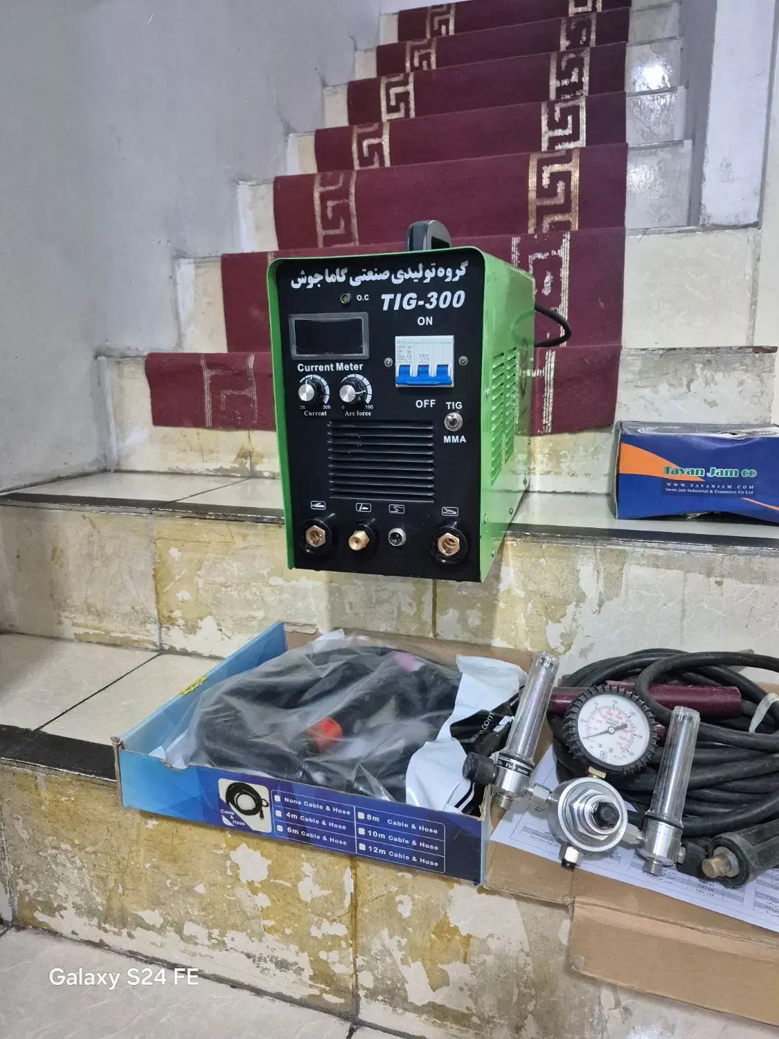 دستگاه جوش ابزار استیل آرگون گاما 300آمپر سه فاز|ابزارآلات|تهران, سلسبیل شمالی|دیوار