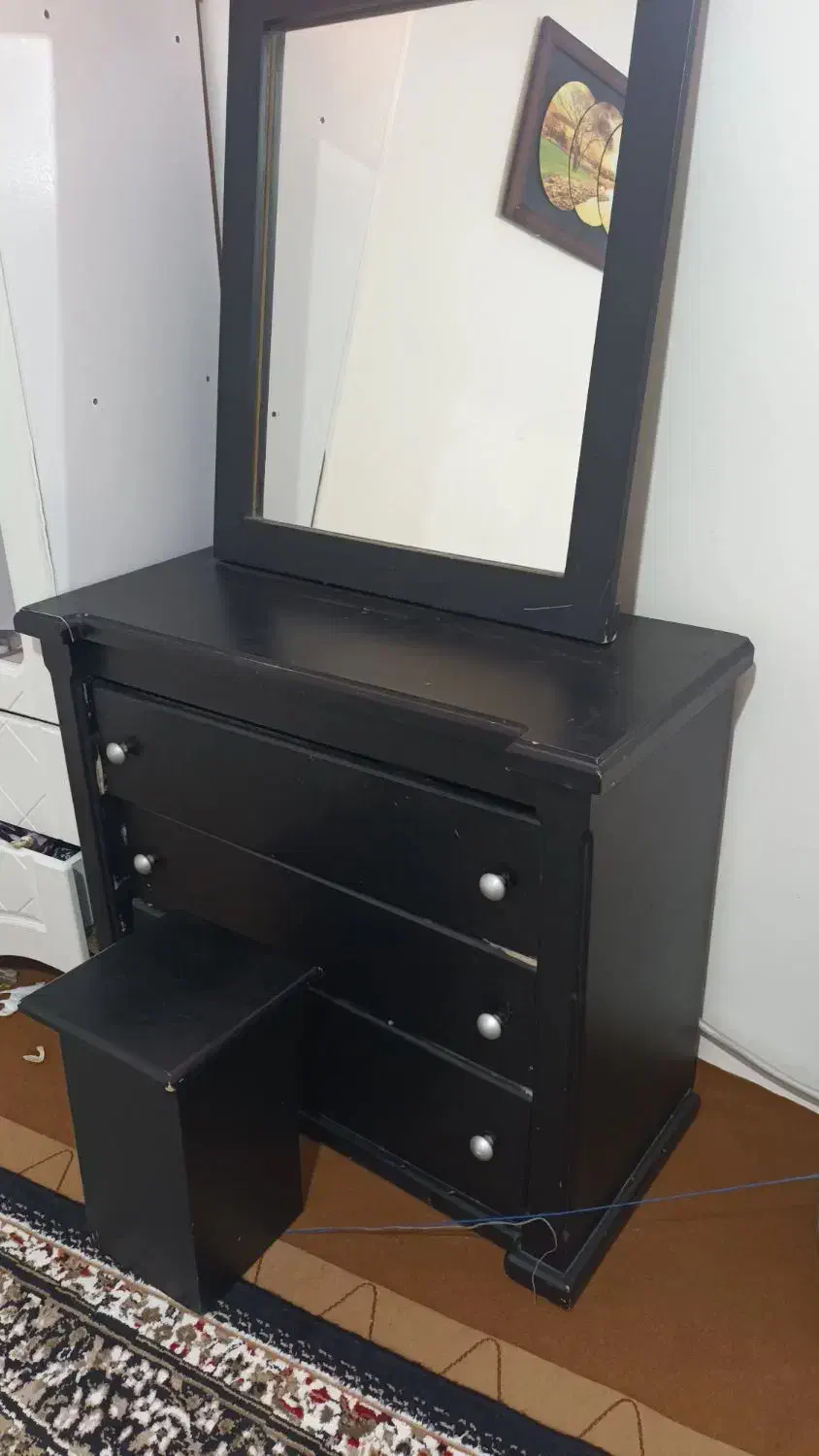 کف تختی وتخت خواب بدون تشک|تخت و سرویس خواب|میانه, |دیوار