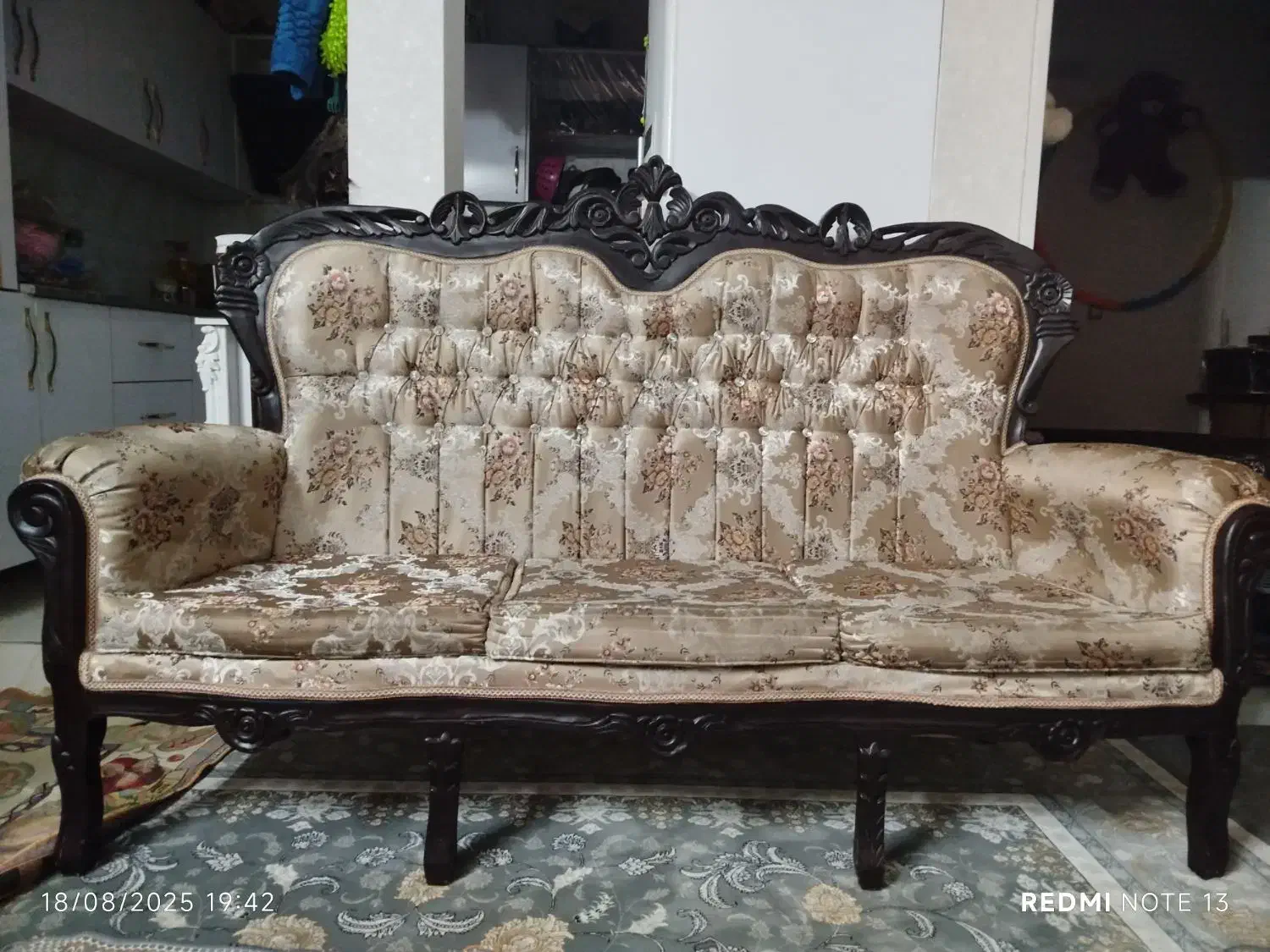 مبل سلطنتی 9نفره|مبلمان خانگی و میز عسلی|سبزوار, مدرس|دیوار