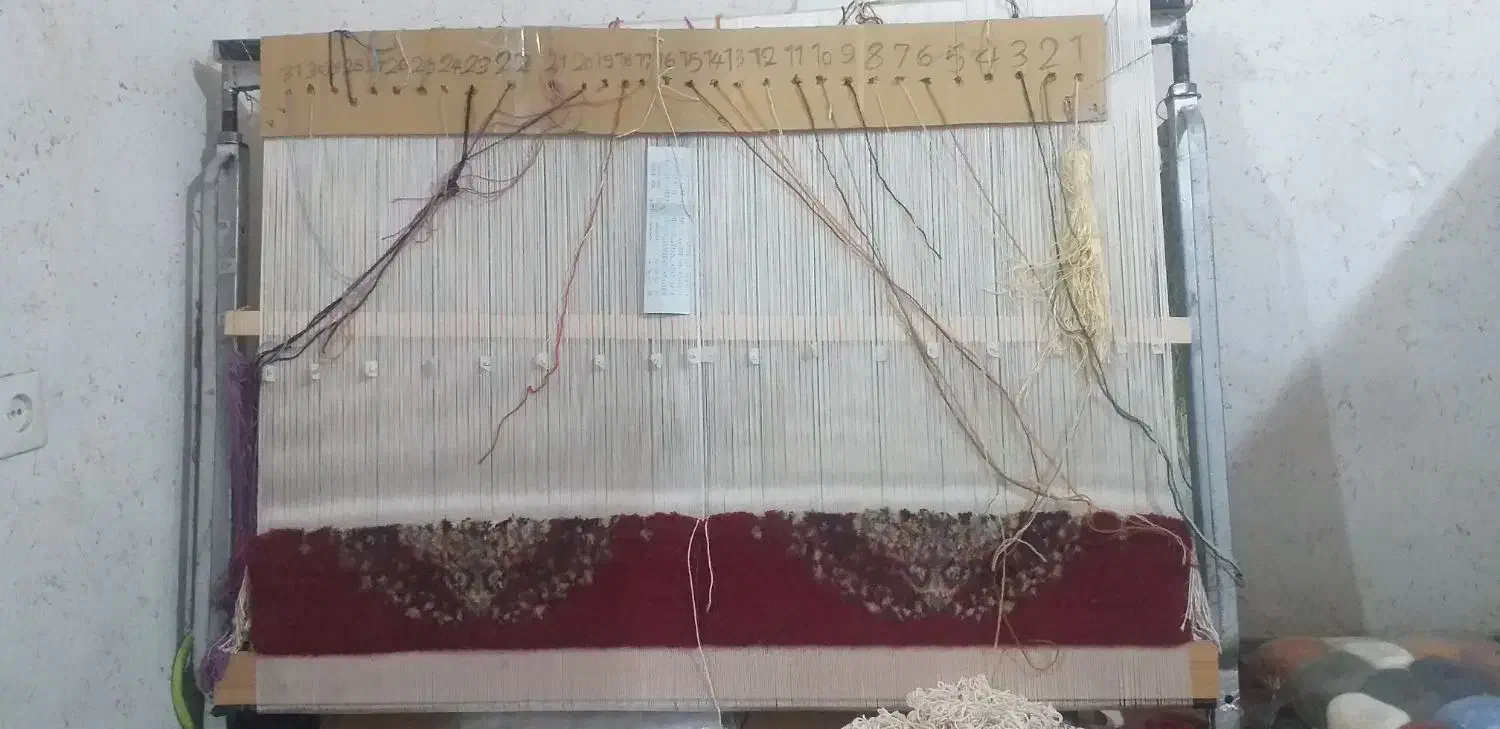 تابلو فرش جفت به همراه دار و نخ اضافی قیمت مناسب|تابلو فرش|کرمانشاه, |دیوار