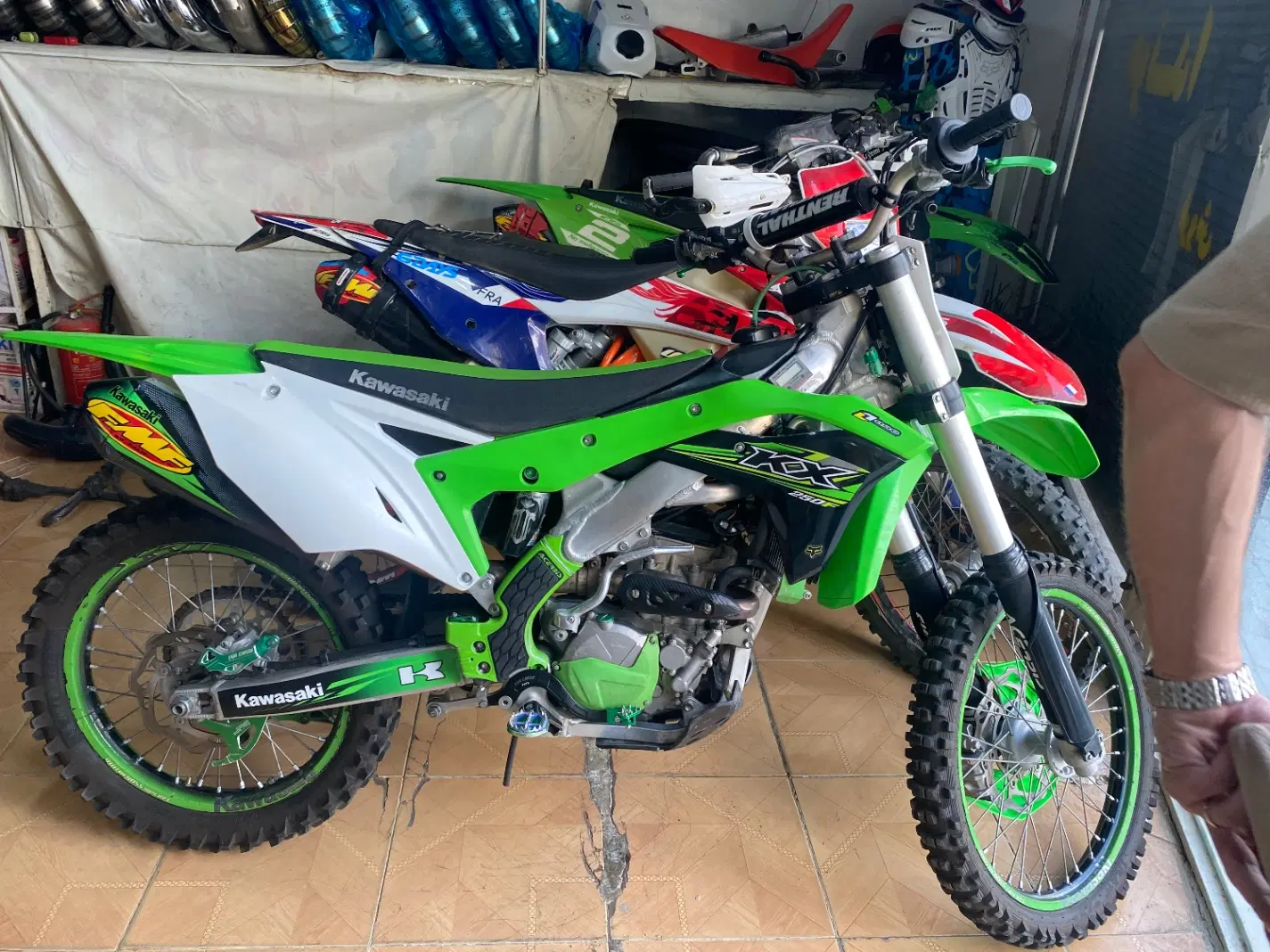 موتور کراس kxf 250 سند کویر مدل ۲۰۱۷|موتورسیکلت|تهران, چوب تراش|دیوار