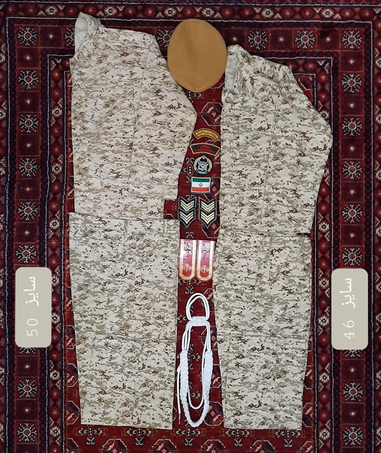 تعدادی لباس سربازی در حد نو|لباس|کرج, گوهردشت|دیوار