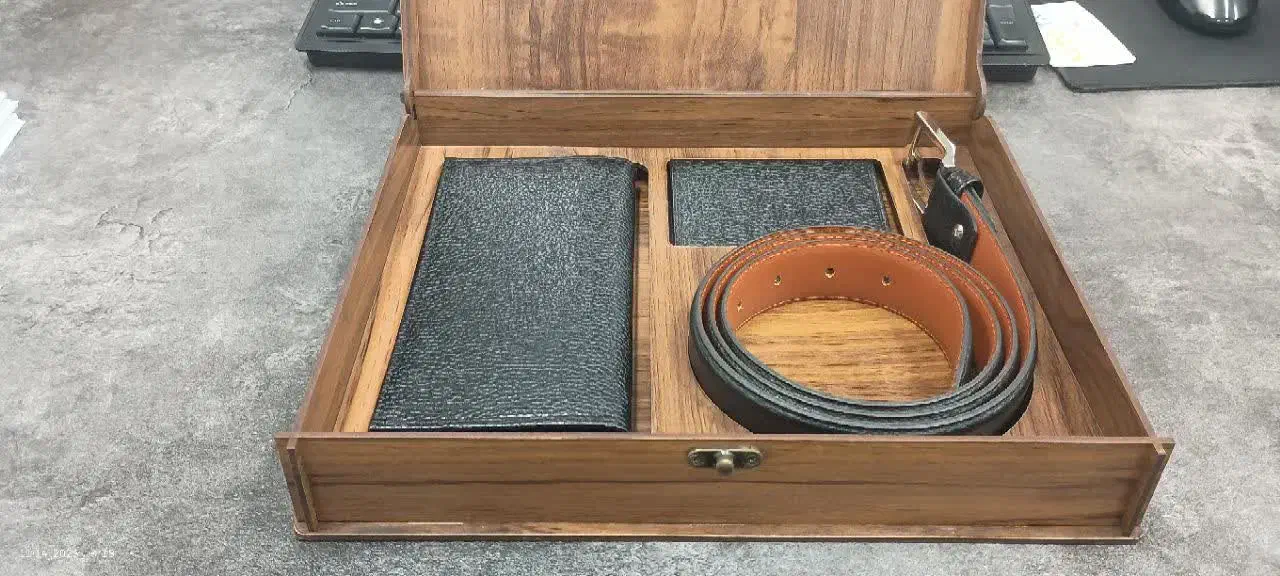 ست مردانه چرم تبریز|کیف، کفش، کمربند|ری, صفاییه (چشمه علی)|دیوار