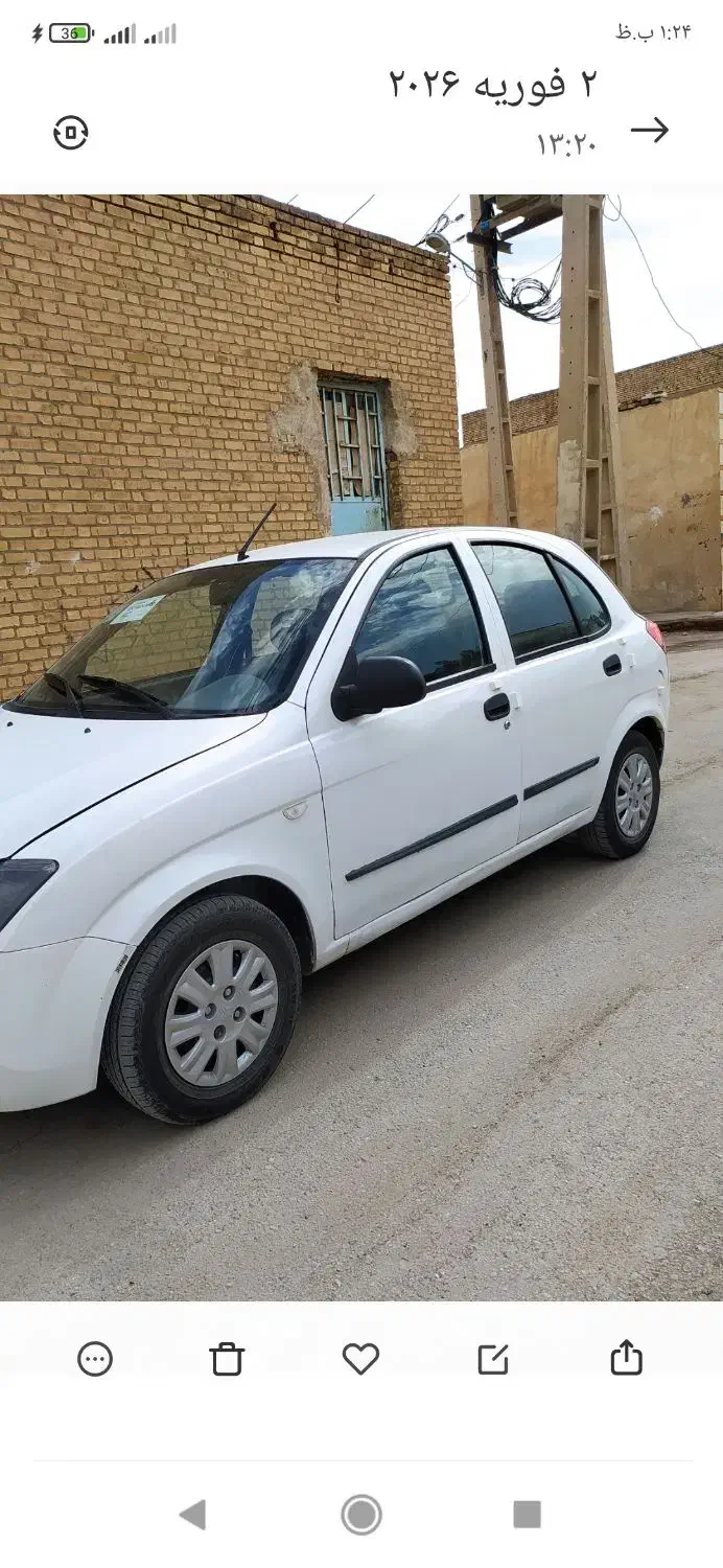 ماشین تیبا 2مدل 94|خودرو سواری و وانت|اهواز, اسلام آباد شرقی|دیوار