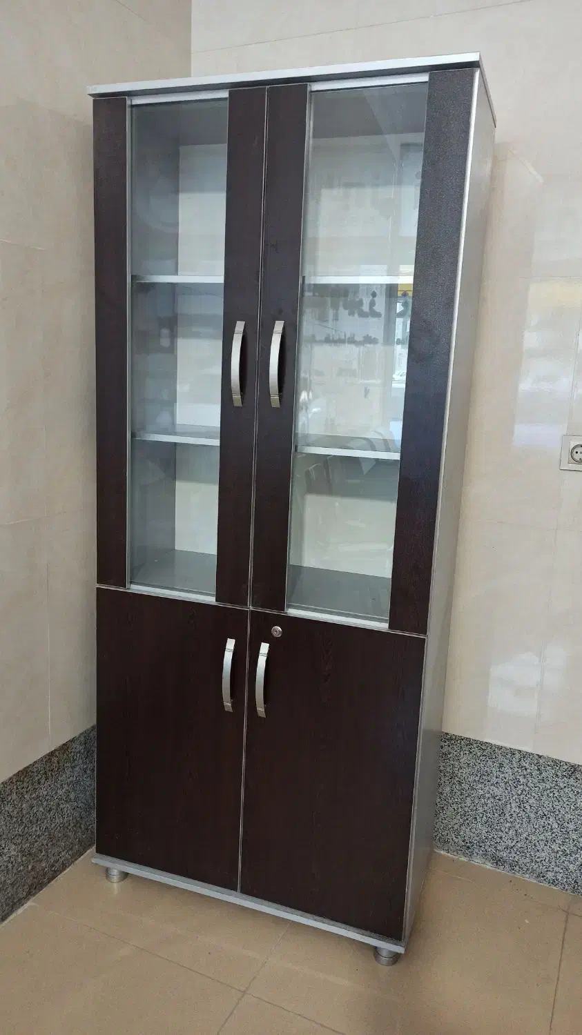 کتابخانه یا فایل بایگانی|کتابخانه، شلف، قفسه‌های دیواری|ماکو, |دیوار