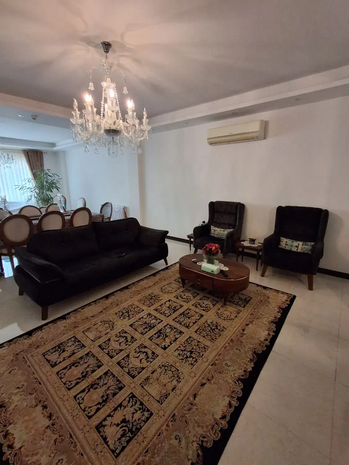 نیم ست مبل راحتی در حد نو،هراز آمل|مبلمان خانگی و میز عسلی|آمل, |دیوار