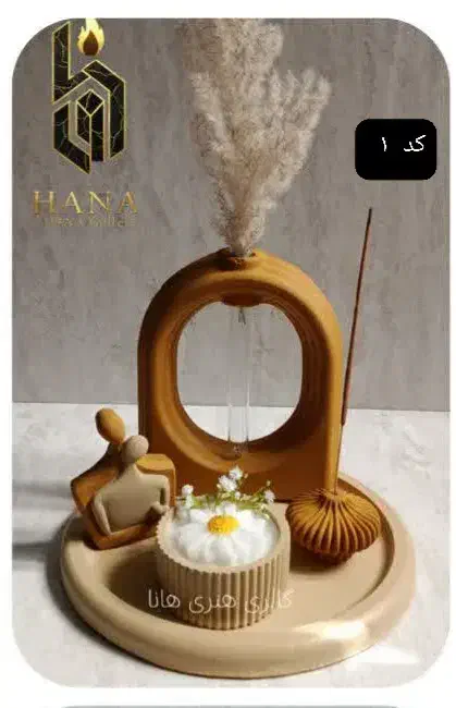 تولید وعرضه دکوری سنگ مصنوعی و باکس گل شمع|صنایع دستی و سایر لوازم تزئینی|یزد, |دیوار