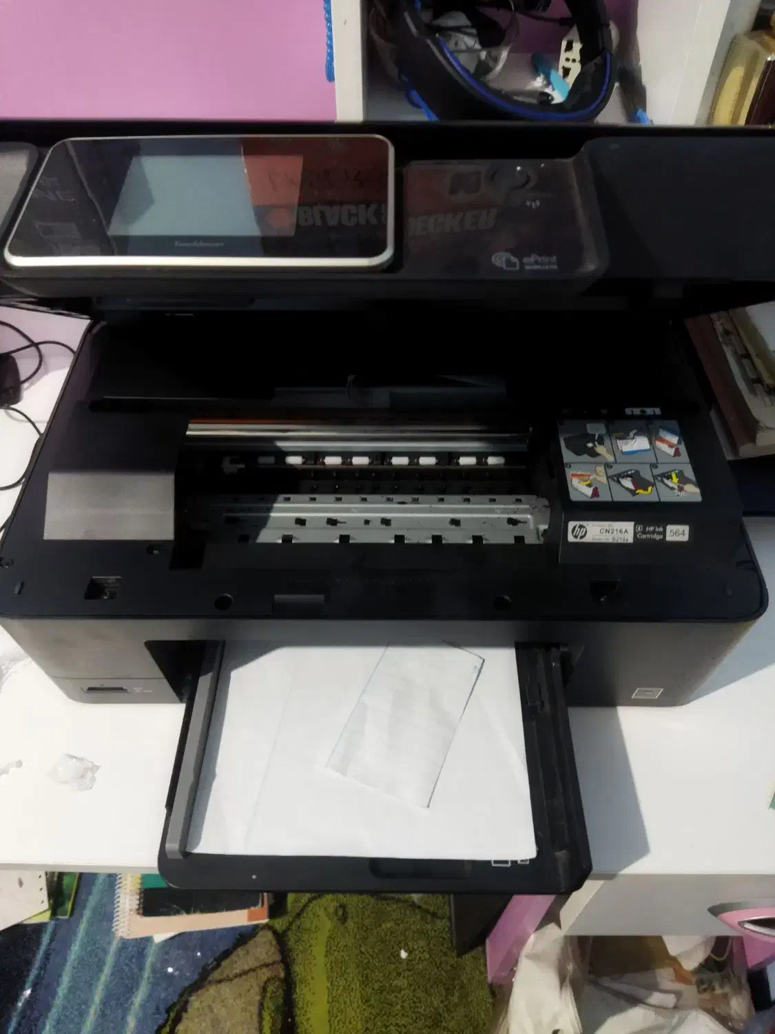 پرینتر و اسکنر hp b210 رنگی لیزری|پرینتر، اسکنر، کپی، فکس|رباطکریم, رباطکریم|دیوار