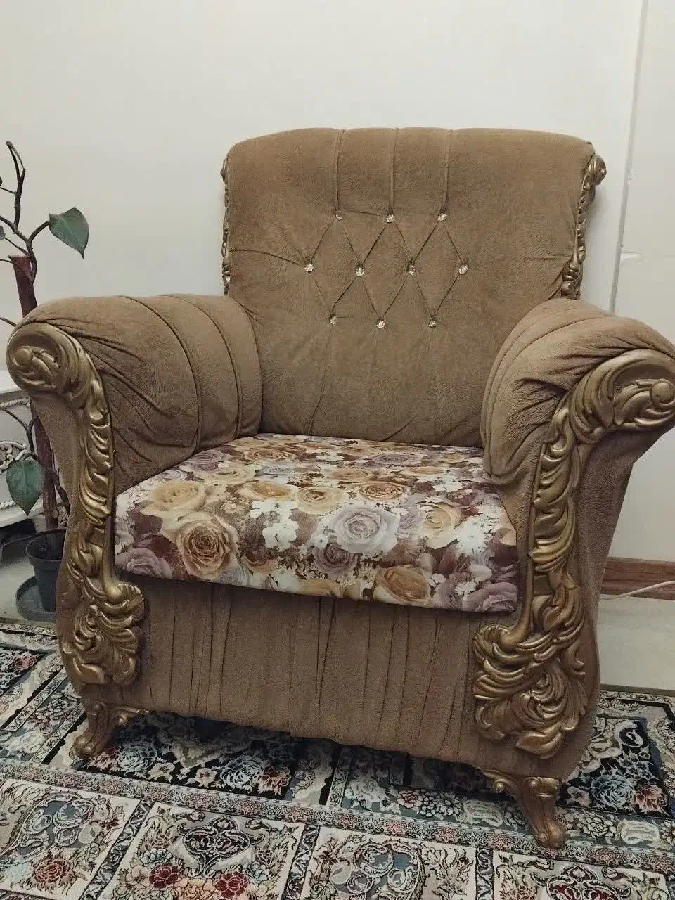 مبلمان هفت نفره توافقی|مبلمان خانگی و میز عسلی|پاکدشت, شهرک امام رضا|دیوار