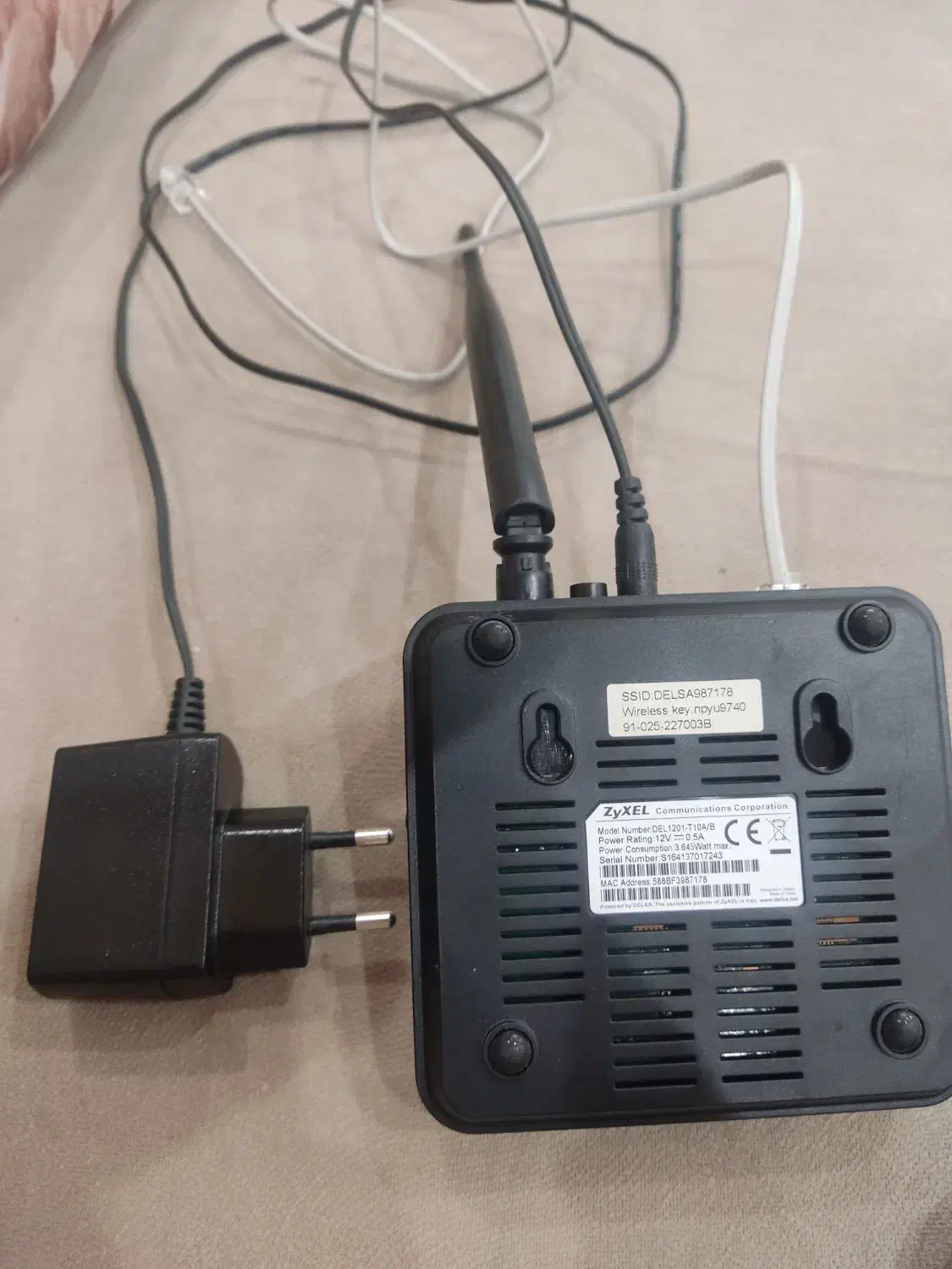 مودم زایکسل مدل در عکس هستش.|مودم و تجهیزات شبکه|گنبد کاووس, |دیوار