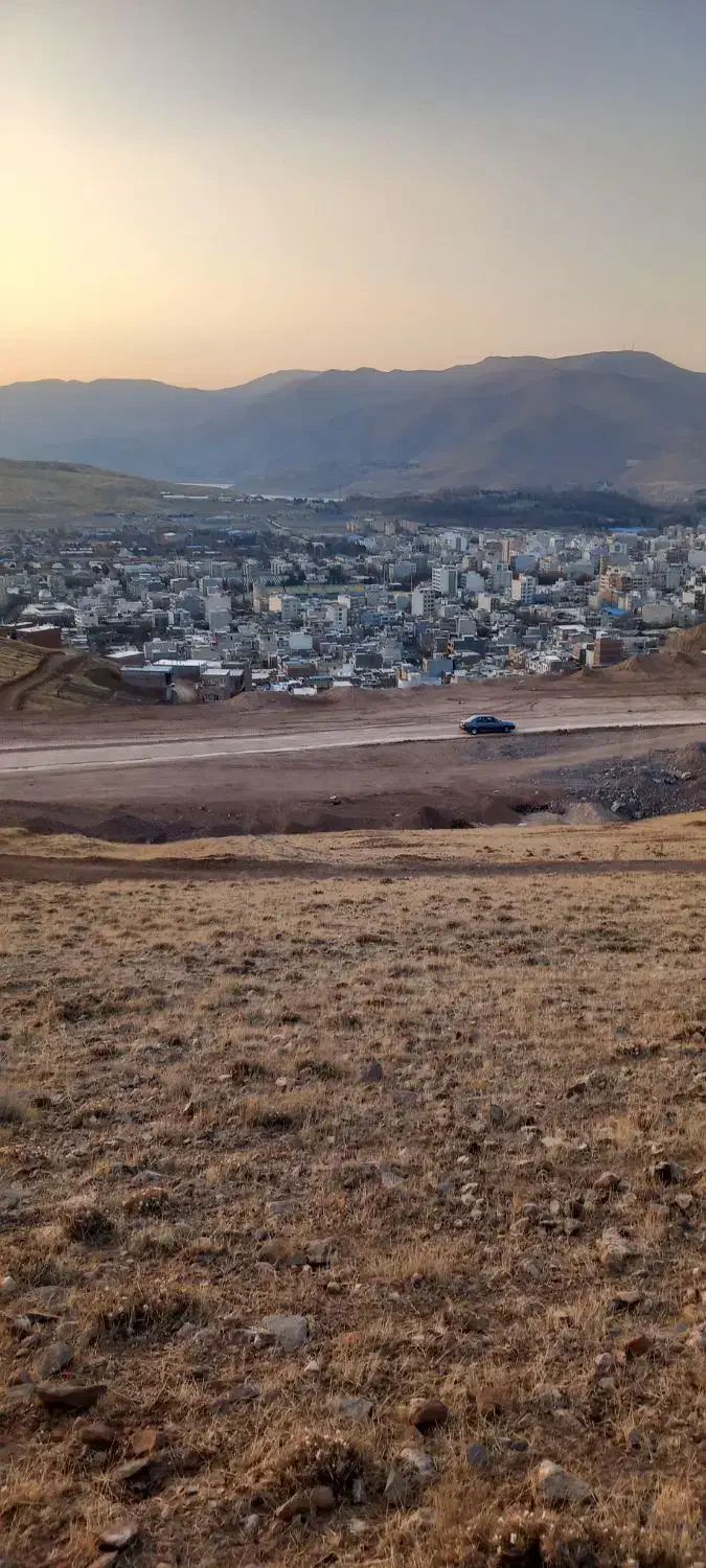 یک قطعه زمین ۱۰۸ کتری دهنه ۹ رو به شهر|فروش زمین و ملک کلنگی|مهاباد (آذربایجان غربی), |دیوار