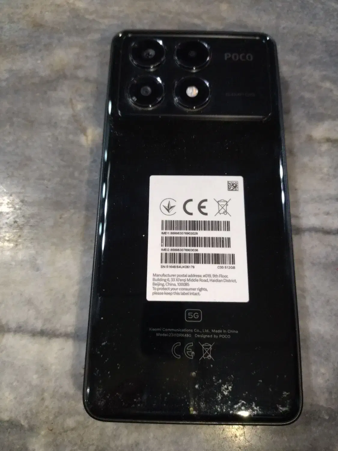 x6pro 512گیگ مقطوع|موبایل|تهران, گمرک|دیوار