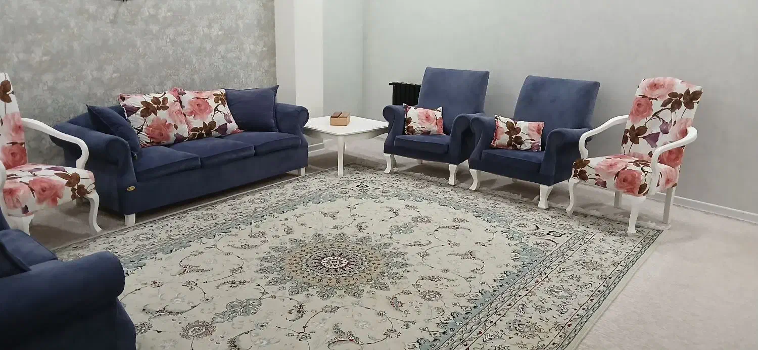 مبل راحتی و میز عسلی|مبلمان خانگی و میز عسلی|اشکذر, |دیوار