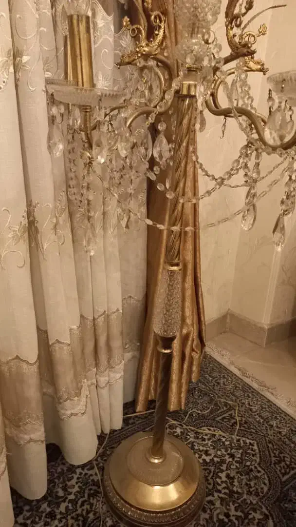 لوستر برنز و کنار سالنی برنز|لوستر و چراغ آویز|تهران, اختیاریه|دیوار