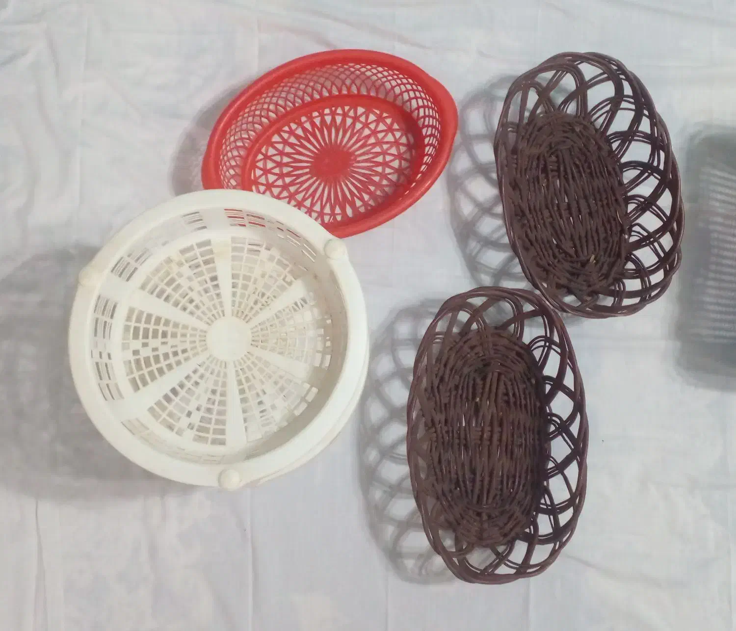 سبد پلاستیکی|ظروف نگهدارنده، پلاستیکی، یکبارمصرف|قائن, |دیوار