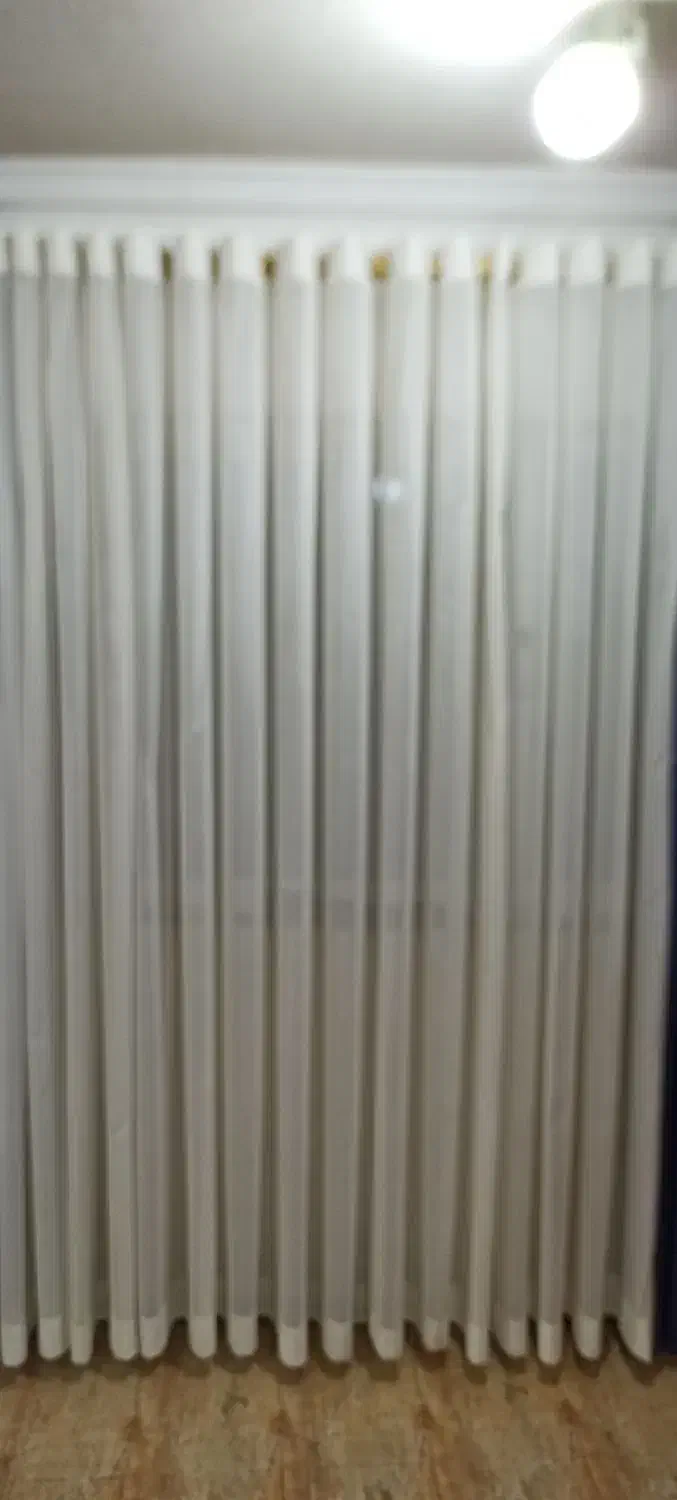 پرده حریر ساده سفید|پرده، رانر، رومیزی|سنگر, |دیوار