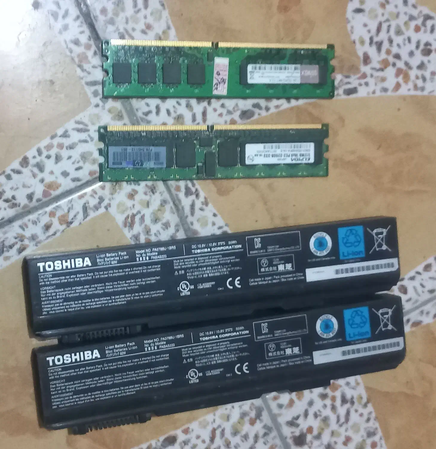 رم و باطری|قطعات و لوازم جانبی رایانه|همدان, |دیوار