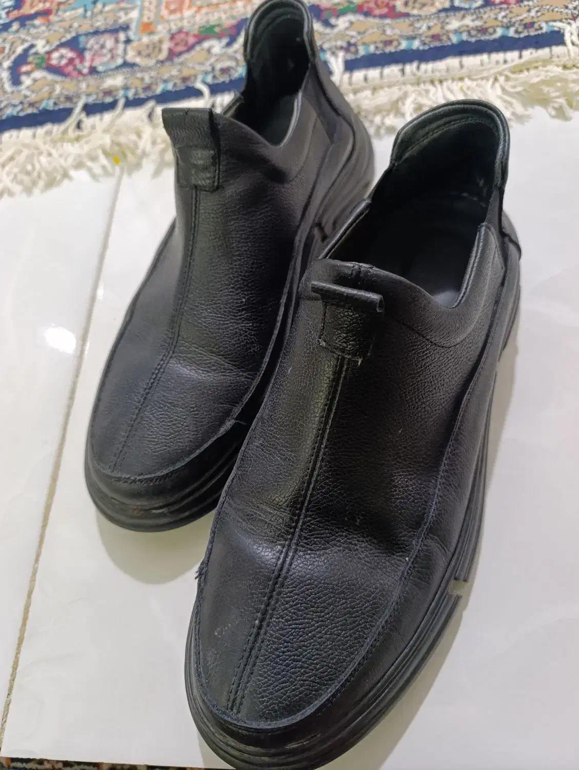 کفش چرم  شمس تبریز ،سایز ۴۴|کیف، کفش، کمربند|آذرشهر, |دیوار