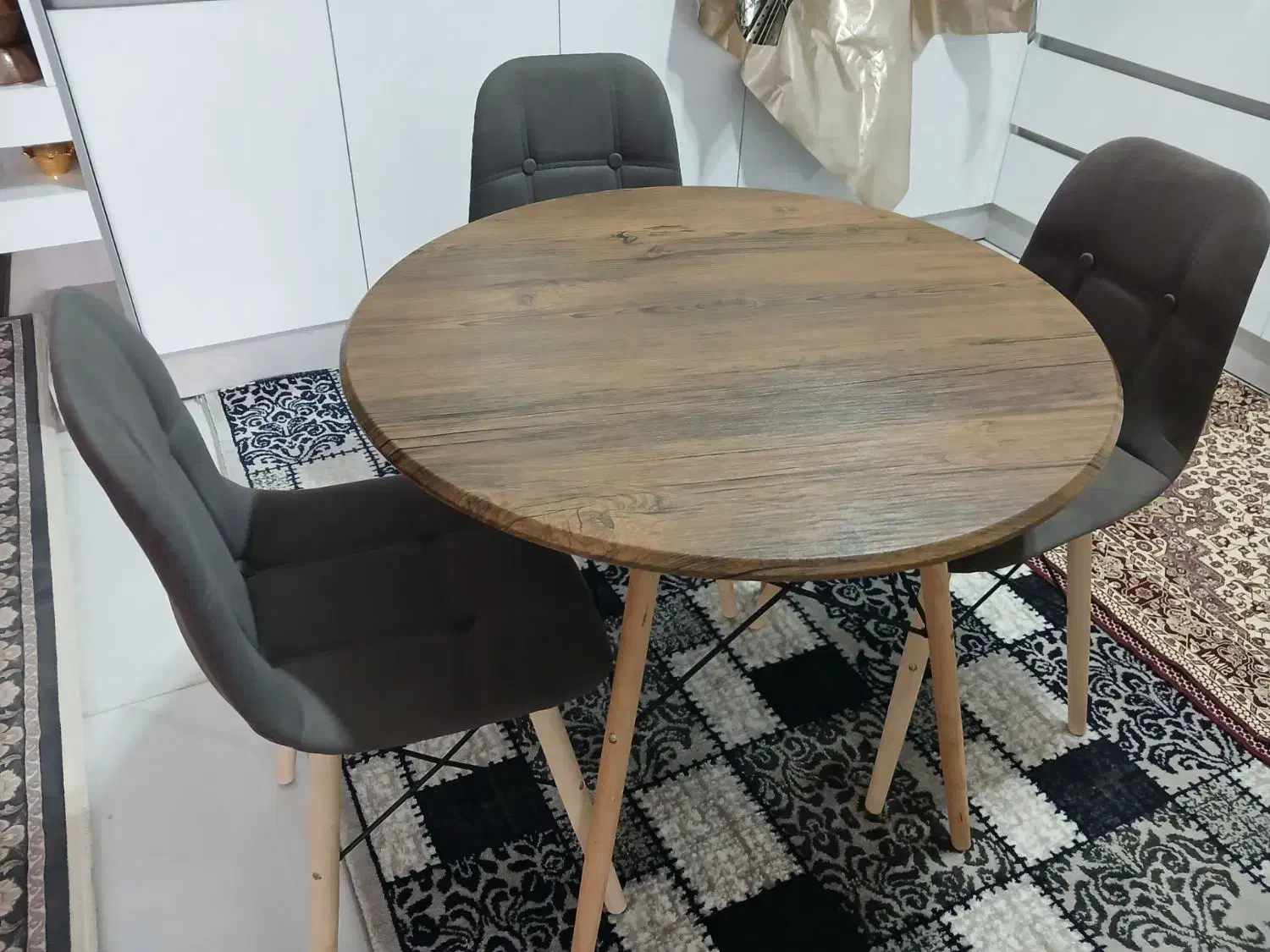 میزناهارخوری ۳نفره درحدنونو۸میلیون|میز و صندلی غذاخوری|بیرجند, |دیوار