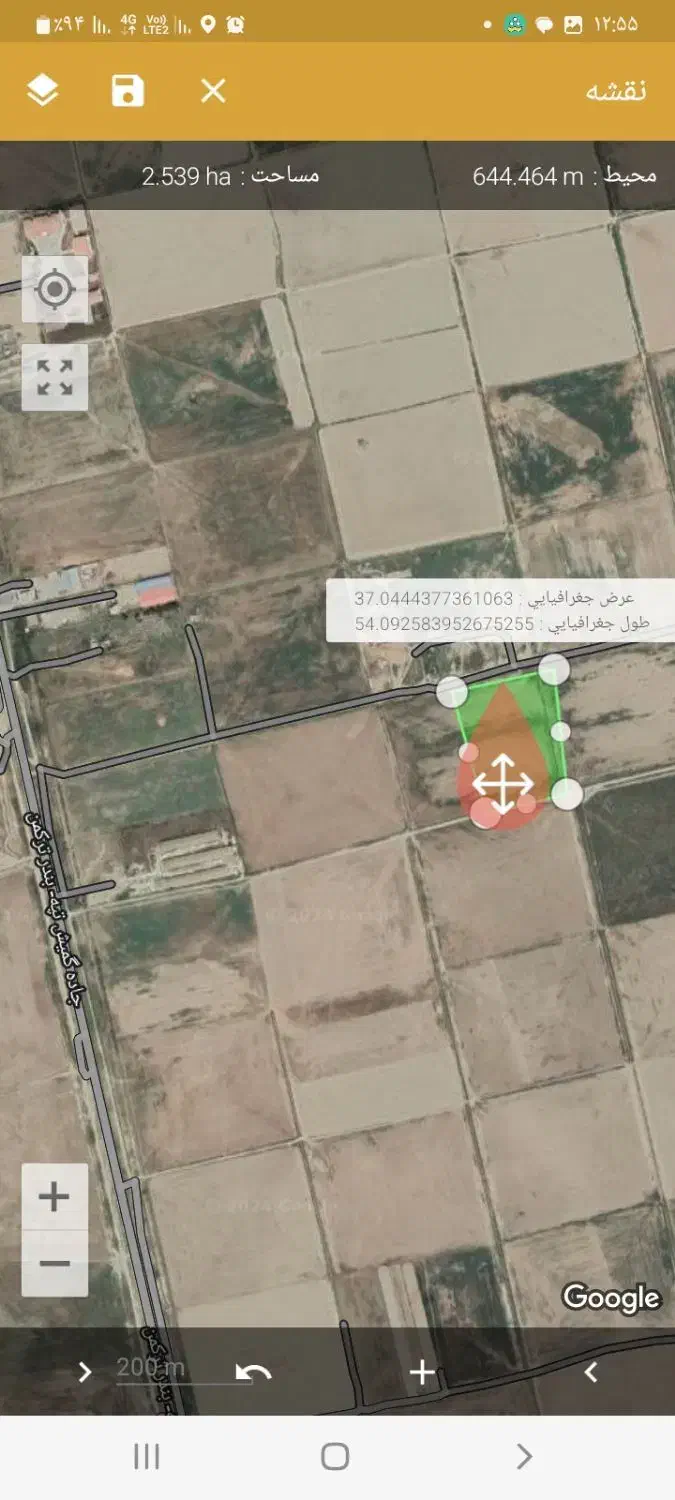 فروش قطعه زمین کشاورزی مناسب باغات و دامداری و...|فروش زمین و ملک کلنگی|گمیشان, |دیوار