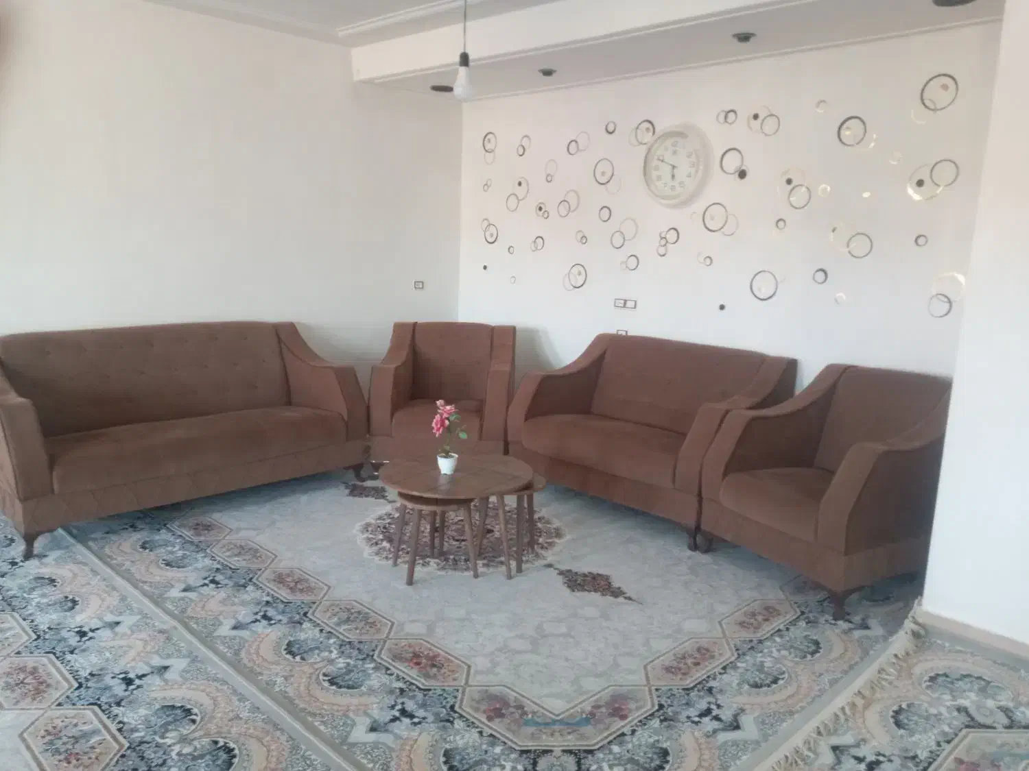 مبل راحتی هفت نفره|مبلمان خانگی و میز عسلی|نورآباد, |دیوار