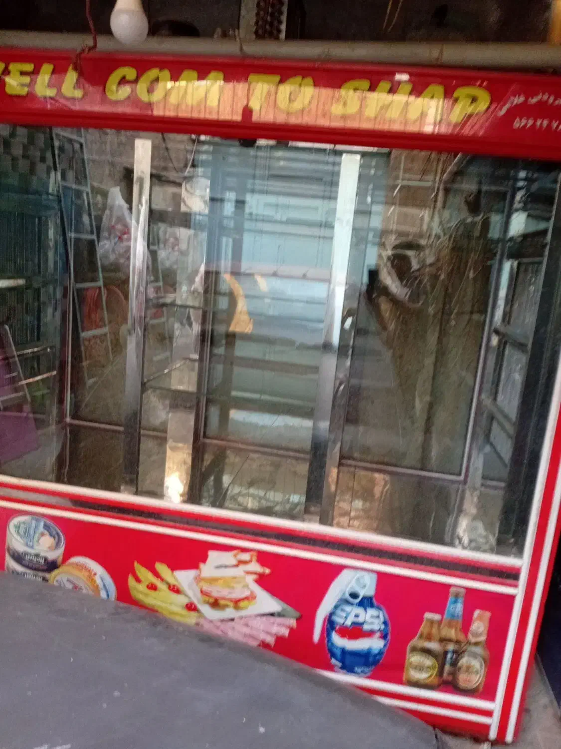 یخچال سه درب موتور دامفوس(به شرط)|فروشگاه و مغازه|بهارستان, |دیوار