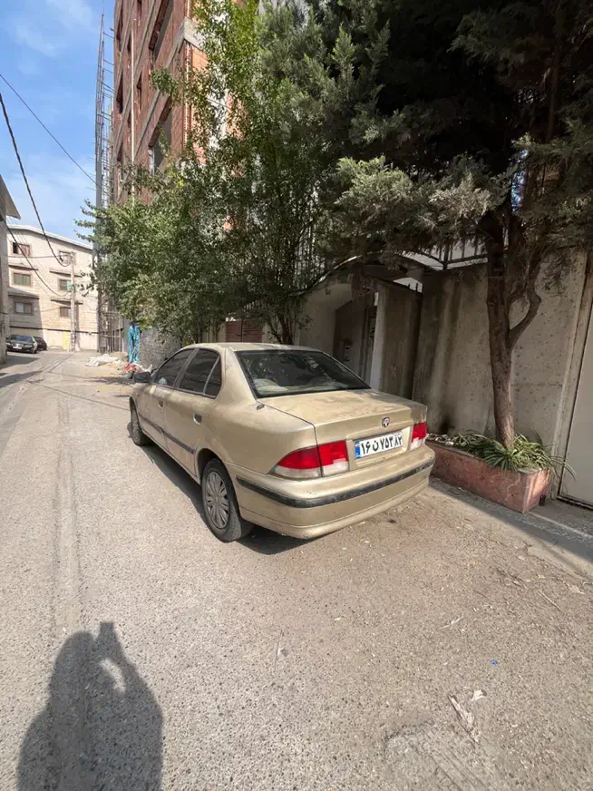 سمند بژ مدل ۸۳تمیز|خودرو سواری و وانت|ساری, |دیوار