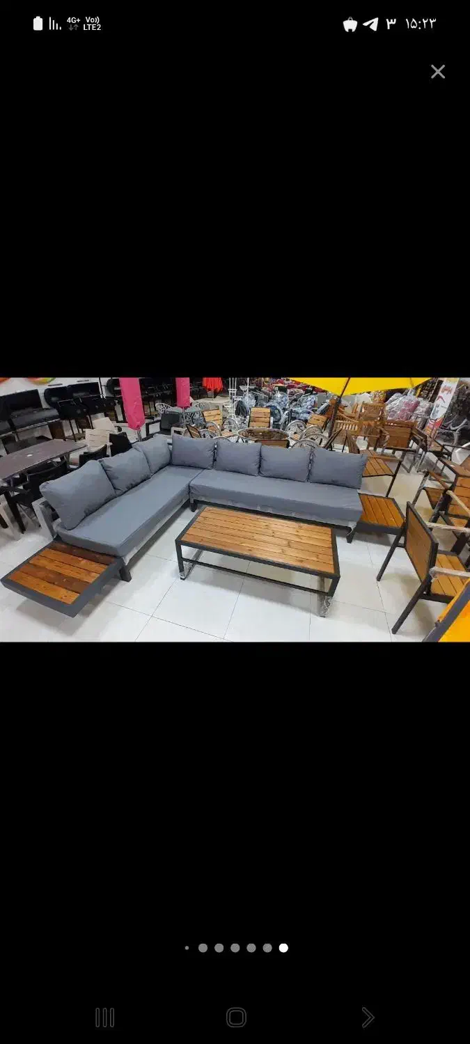 صندلی ویلایی گلبرگ مبل ال|صندلی و نیمکت|محمدشهر, محمدشهر|دیوار