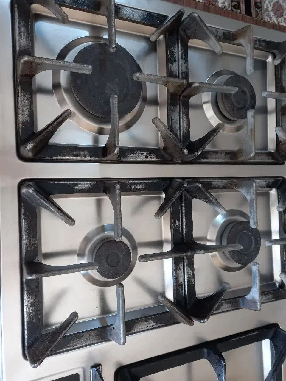 گاز صفحه ای استیل|اجاق گاز و لوازم برقی پختوپز|منجیل, |دیوار