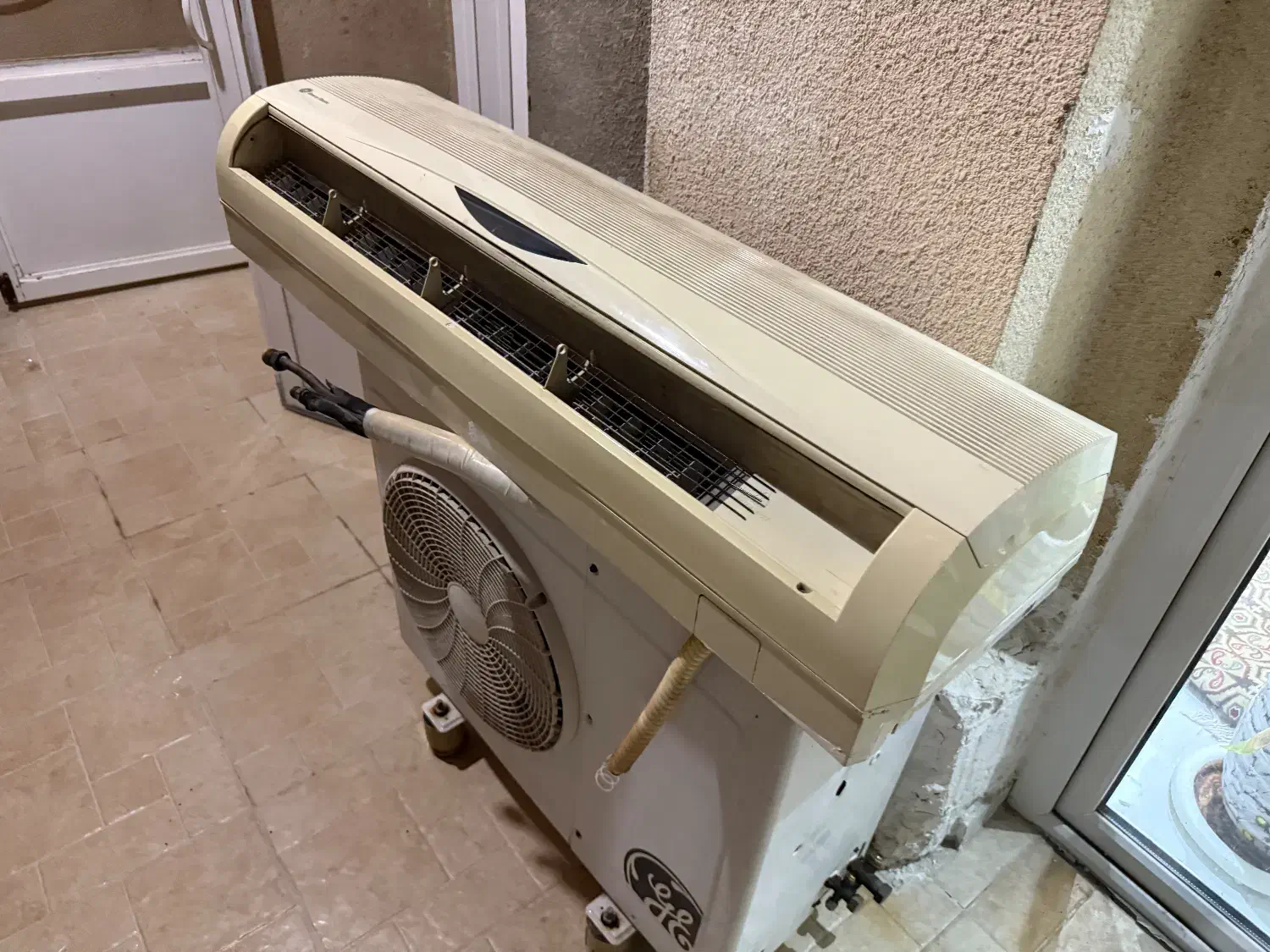 اسپیلت جنرال الکتریک آمریکایی اصل|کولر گازی و فن‌کوئل|جم, |دیوار