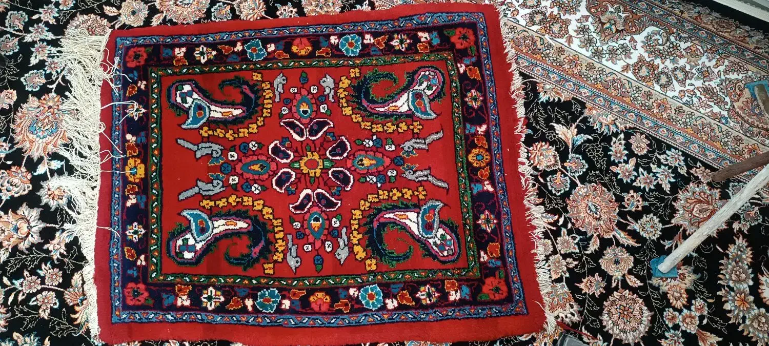 فرش دستباف قدیمی|فرش|اراک, |دیوار