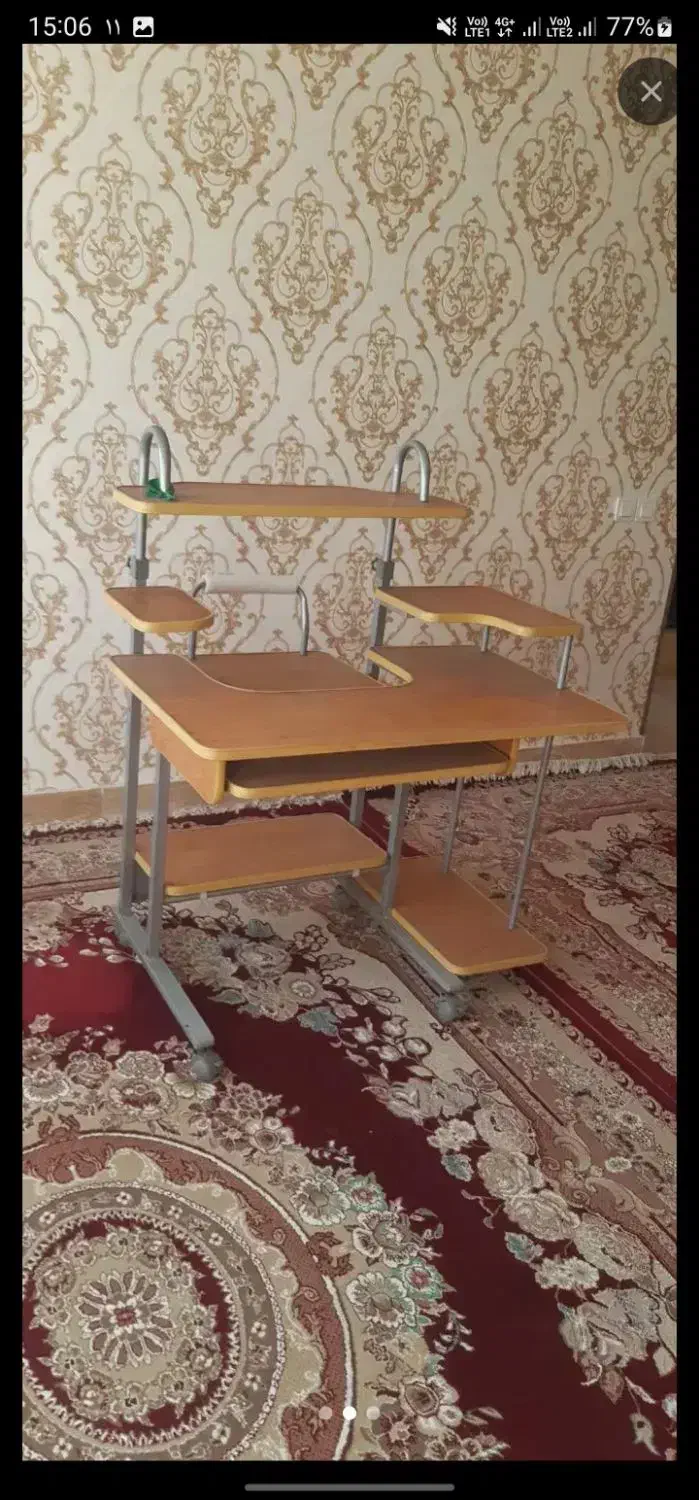 میز کامپیوتر و تحریر عـالی در حد نو|میز تحریر و کامپیوتر|سنندج, |دیوار