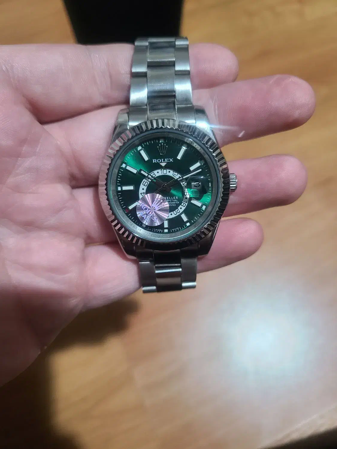 رولکس اسکای سبز نایاب ROLEX Sky Dweller|ساعت|تهران, نیاوران|دیوار