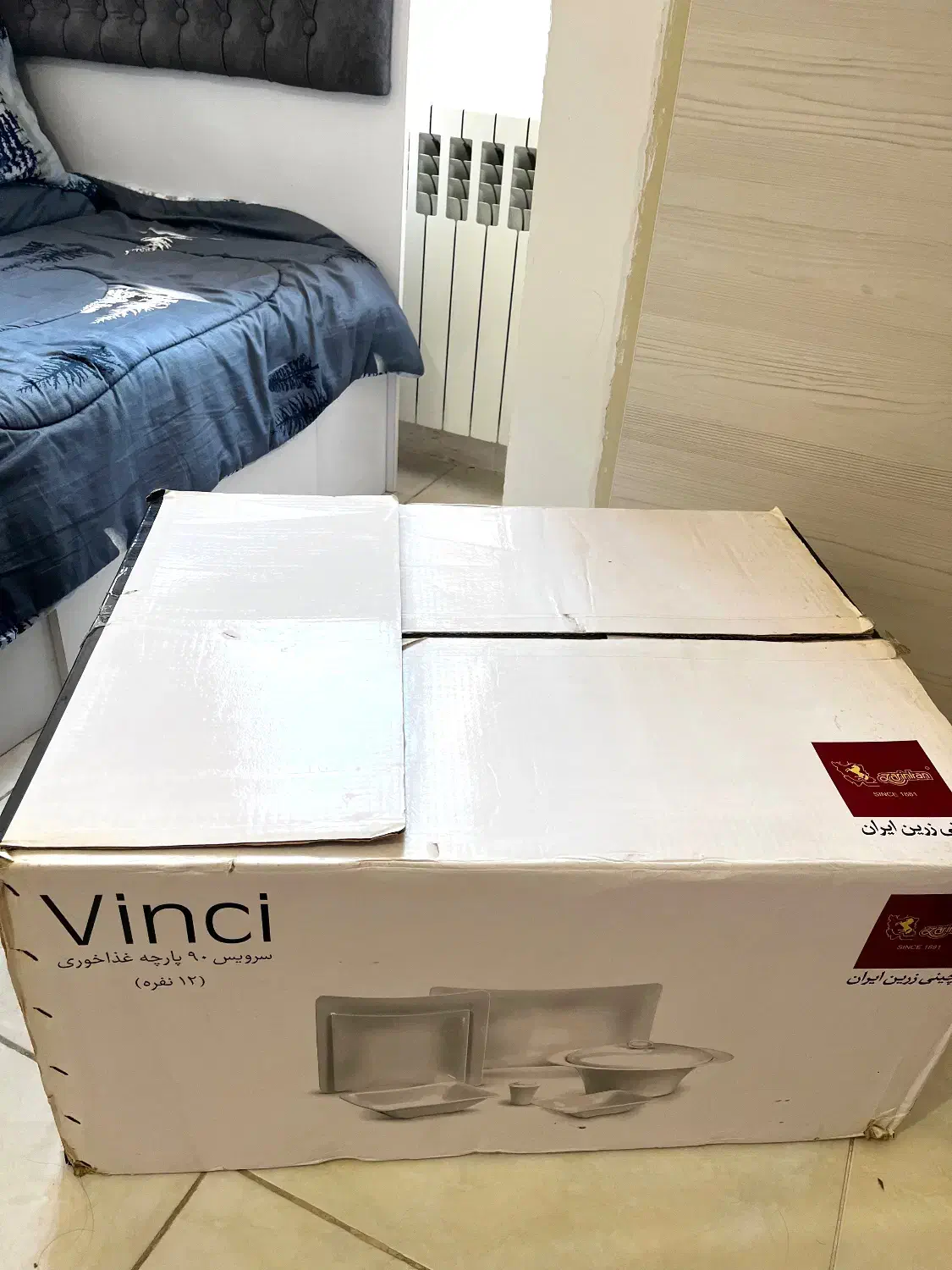 سرویس چینی ۱۲ نفره زرین|ظروف سرو و پذیرایی|گرگان, |دیوار