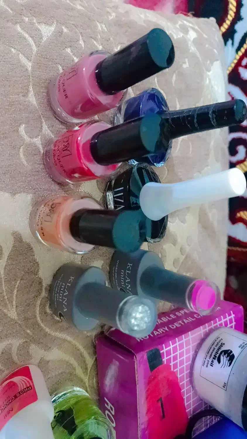 لوازم کاشت ناخن برای آموزش|آرایشی، بهداشتی، درمانی|سرعین, |دیوار